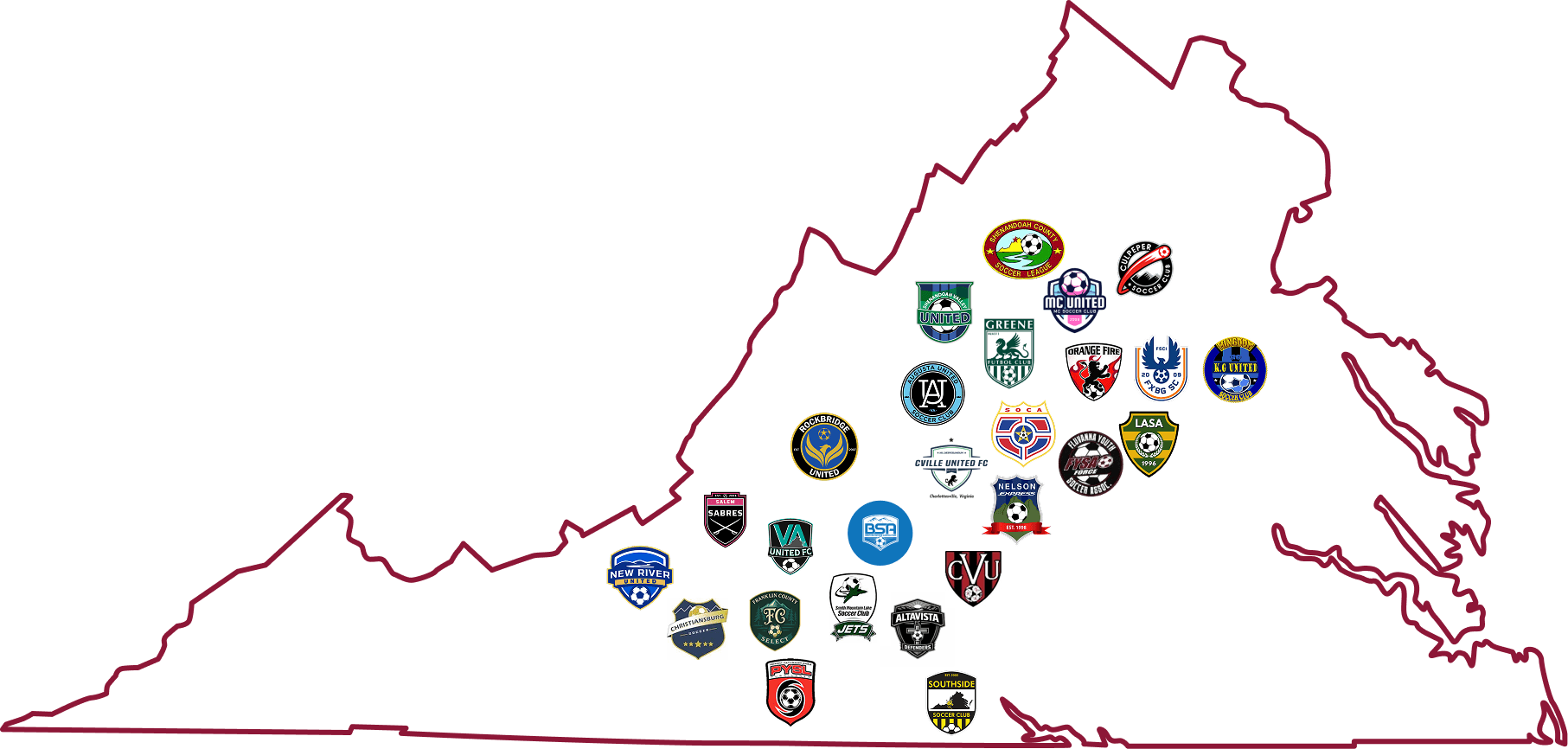 League-Map